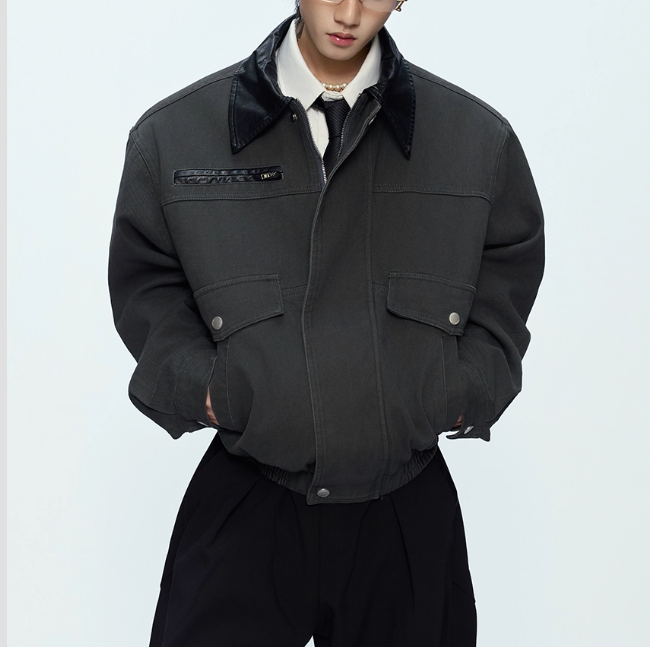 Oversized Outerwear Jacket