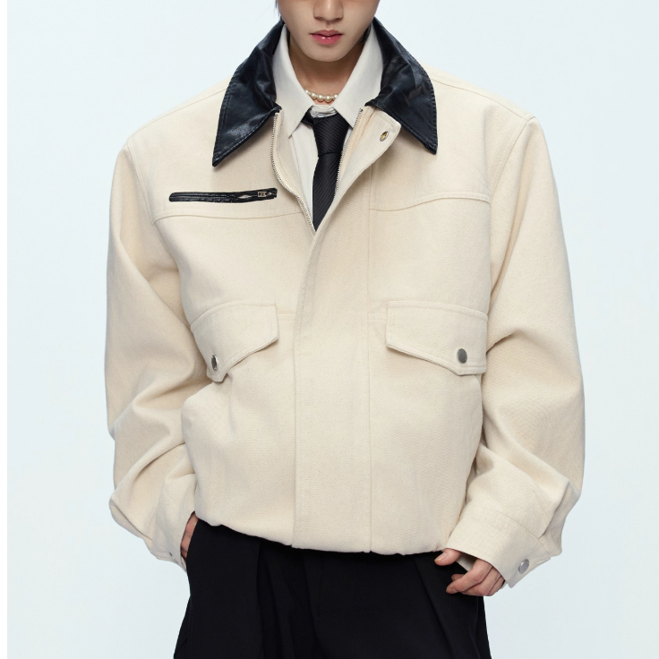 Oversized Outerwear Jacket