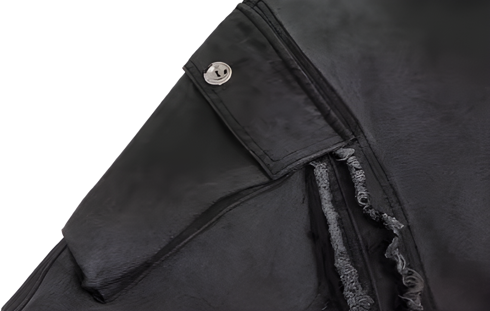 Ultra-Wide Shred Cargo Jeans