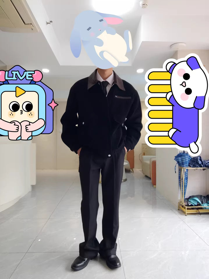 Oversized Outerwear Jacket